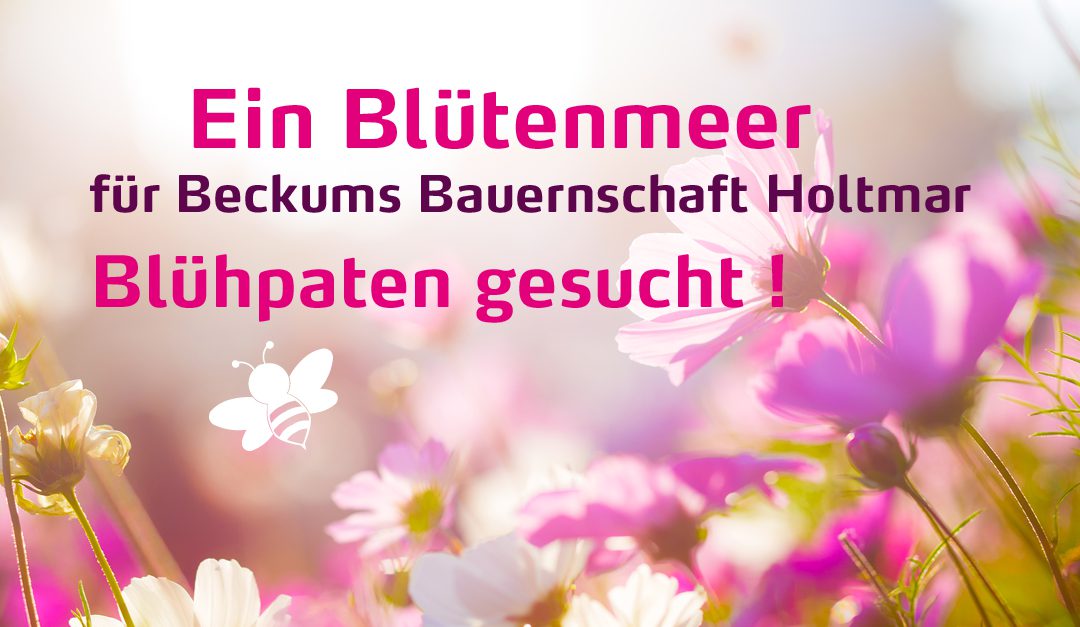 Ein Blütenmeer für Beckum